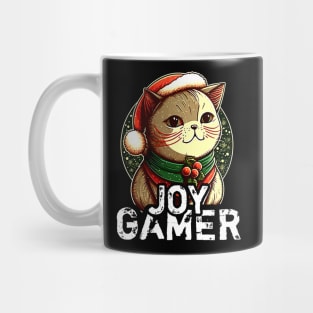 Kawaii Christmas Cat Mug